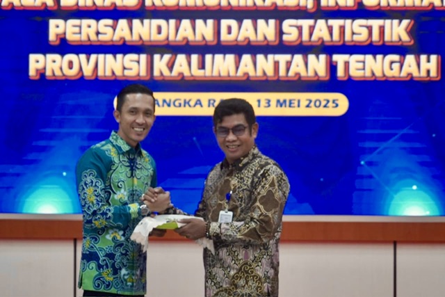 Sertijab Kepala Diskominfosantik Kalteng, Agus Siswadi Berharap Bisa Membawa Perubahan dan Semakin Maju