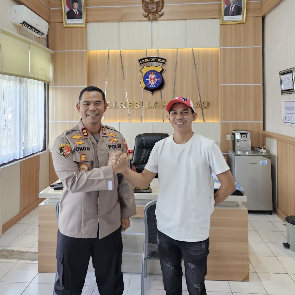 Kapolres Lamandau Apresiasi Warga yang Kembalikan Tas Berisi Uang dan Dokumen