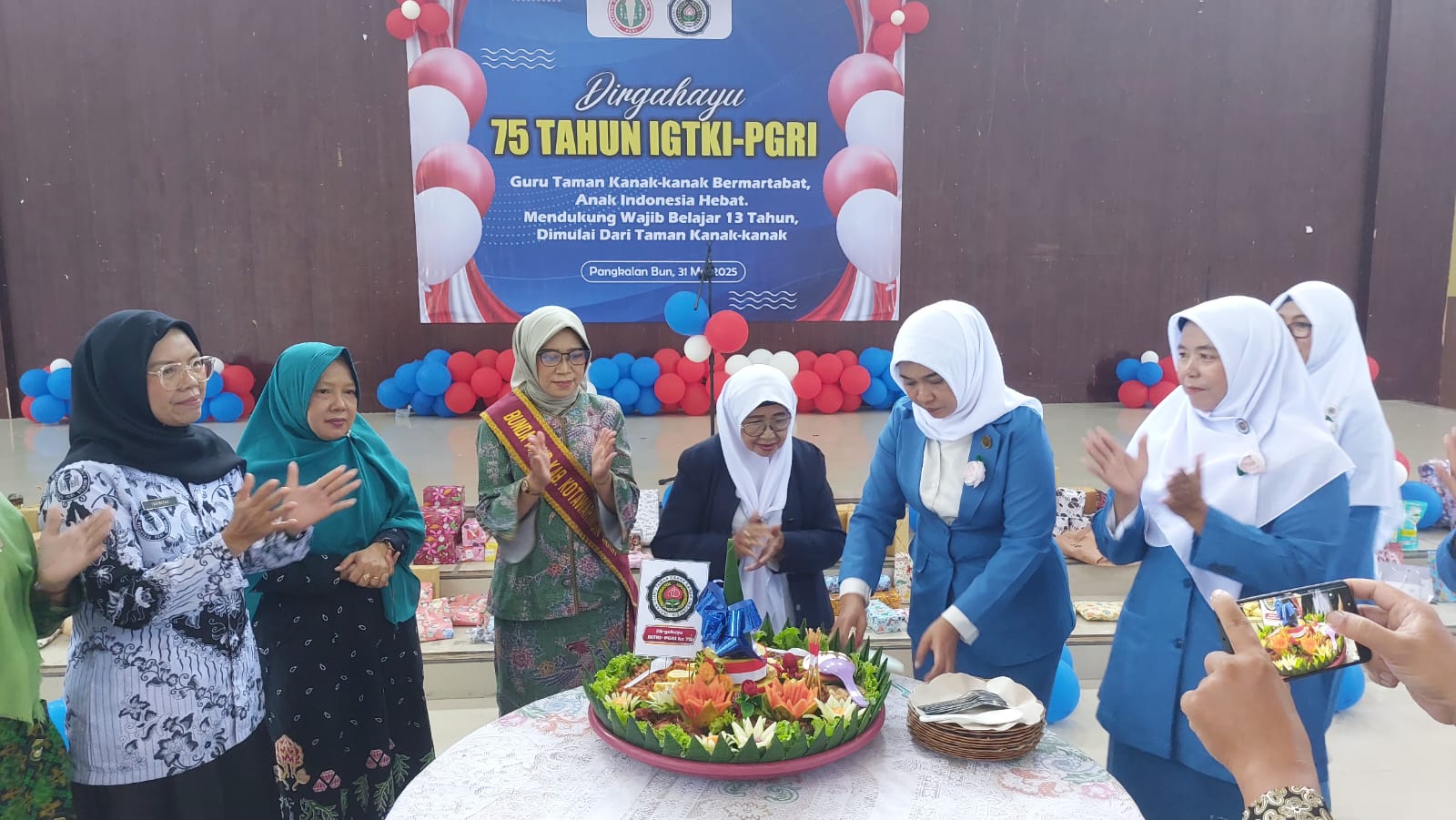 Peringati HUT ke-75, IGTKI Kobar Gelar Perayaan Secara Sederhana