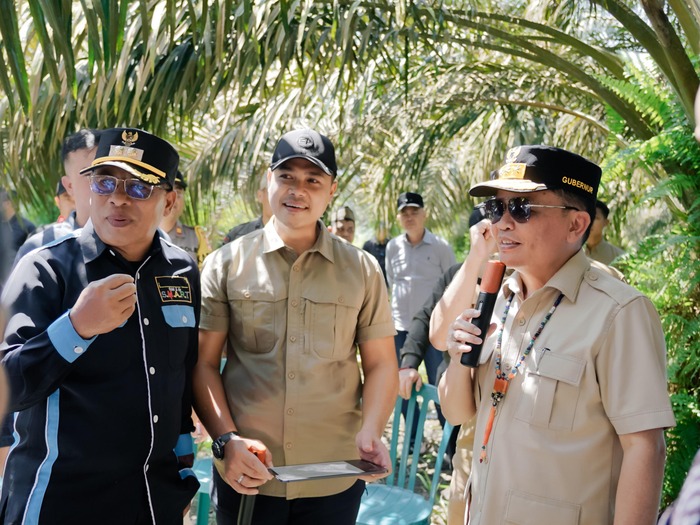 Gubernur Kalteng Tinjau Lokasi Rencana Pembangunan SMK di Desa Kinji, Kotawaringin Lama