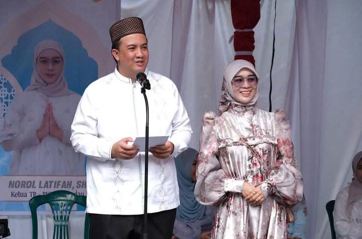 Halal Bihalal, Bupati Lamandau Ajak Masyarakat Pererat Silaturahmi dan Persatuan