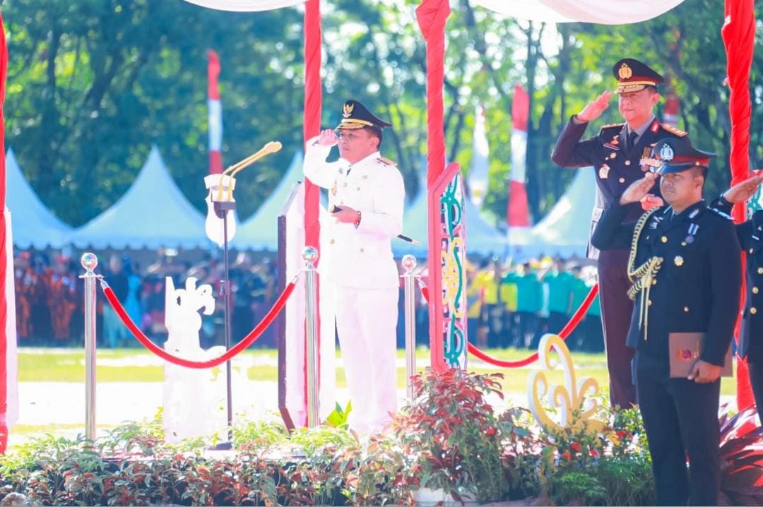 Momen Peringatan Hari Bhayangkara ke-79, Gubernur Ajak Polri Perkuat Sinergi Bangun Kalteng