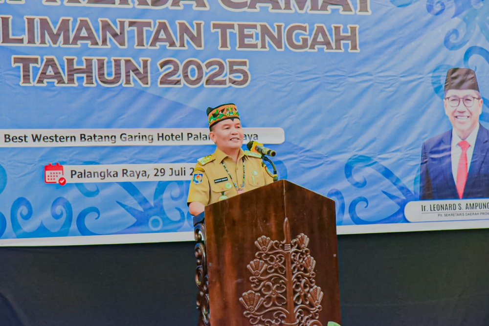 Buka Raker Camat se-Kalteng, Agustiar Sabran Harapkan Program Camat Tepat Sasaran