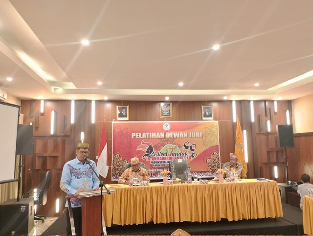 Pemprov Kalteng Dukung Penyelenggaraan Pelatihan Dewan Juri FTIK ke-12 Tahun 2025