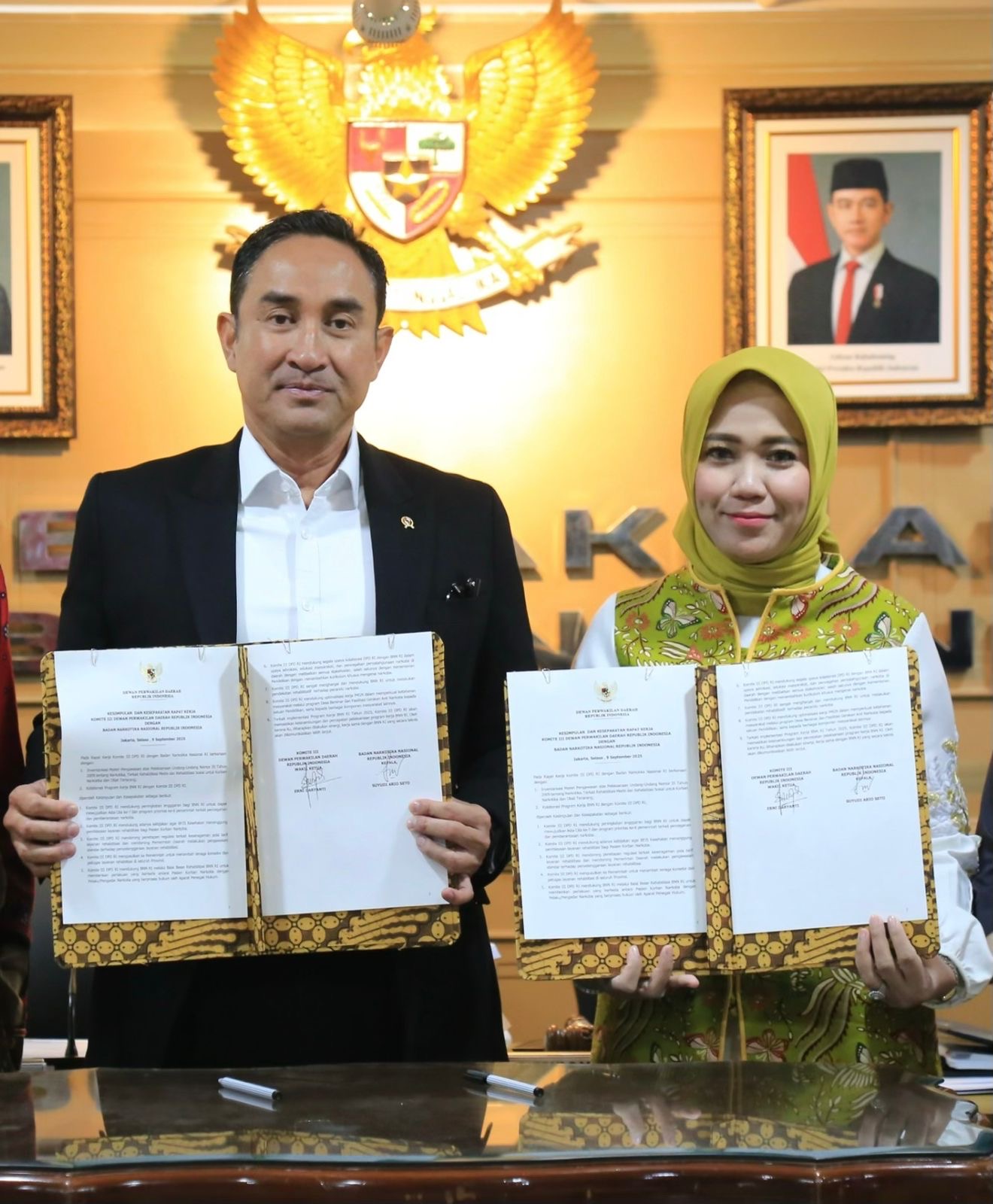 Wakil Ketua Komite III DPD RI Tekankan Pendekatan Rehabilitasi bagi Korban Narkoba dalam Raker dengan Kepala BNN