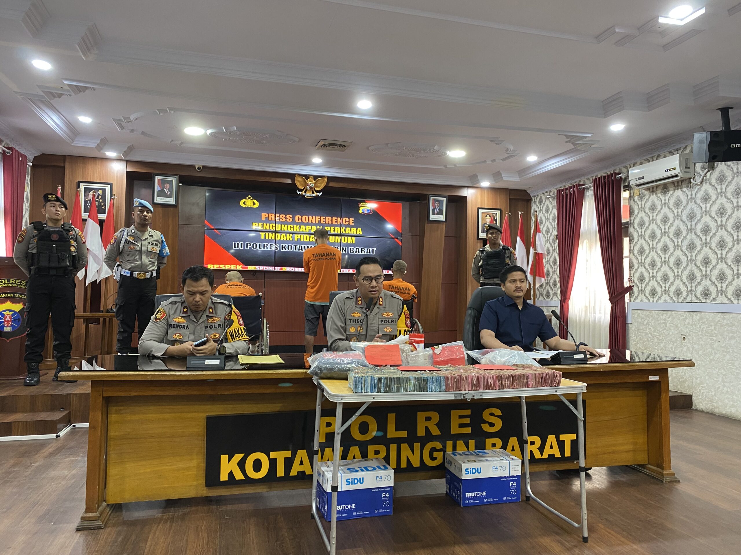 Perampok Rp 1 Miliar di Pangkalan Bun Residivis Lintas Provinsi