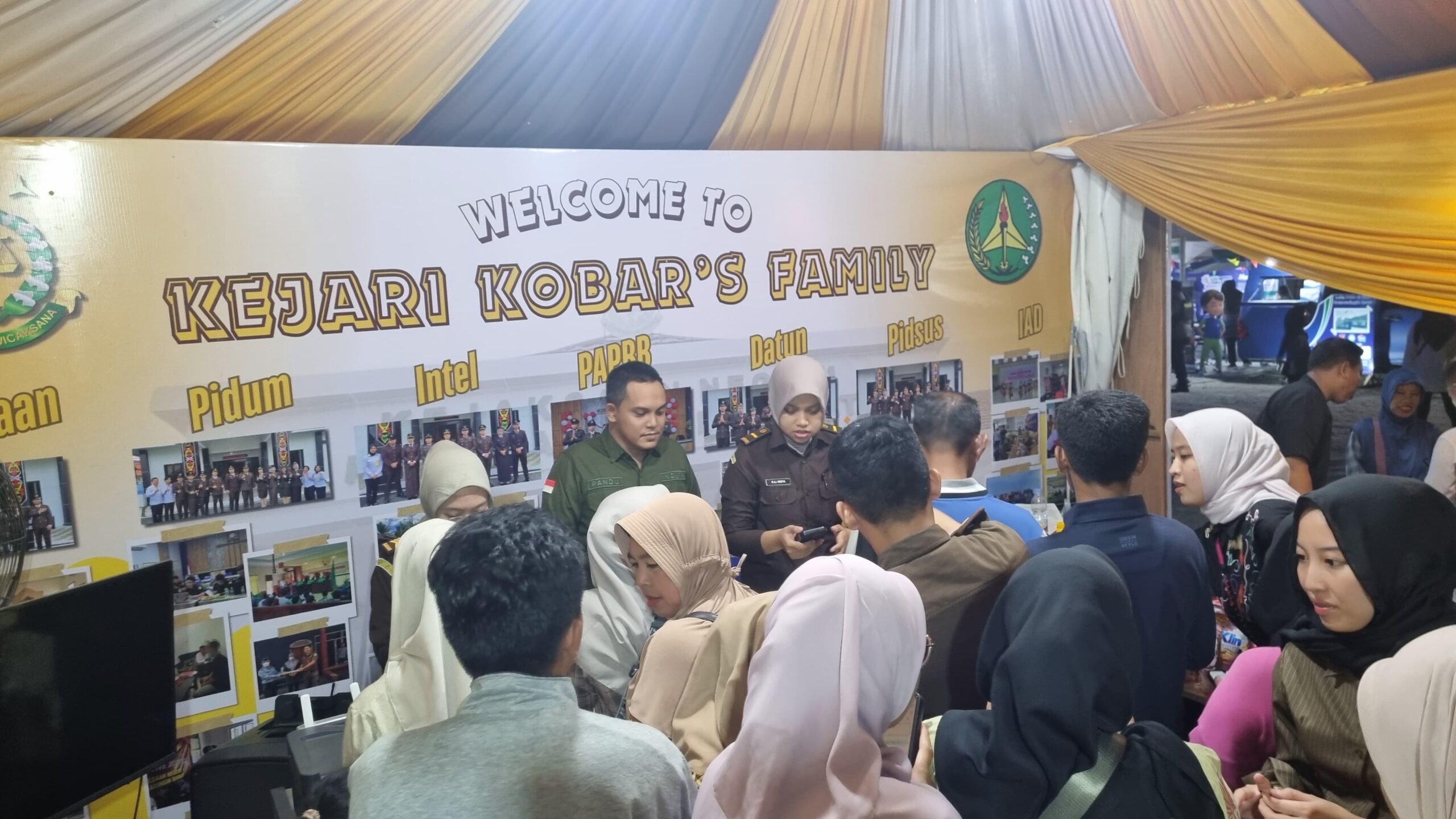 Konsultasi Hukum Gratis Warnai Partisipasi Kejari Kobar di Kobar Expo