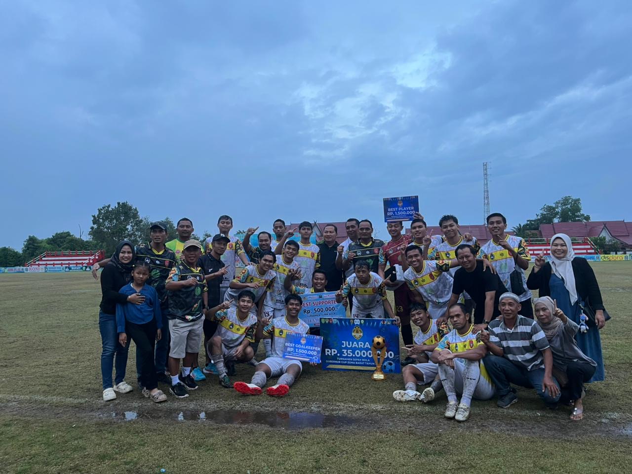 Kobar United Persembahkan Gelar Juara Wilayah Barat, Kado Manis HUT ke-66 Kobar