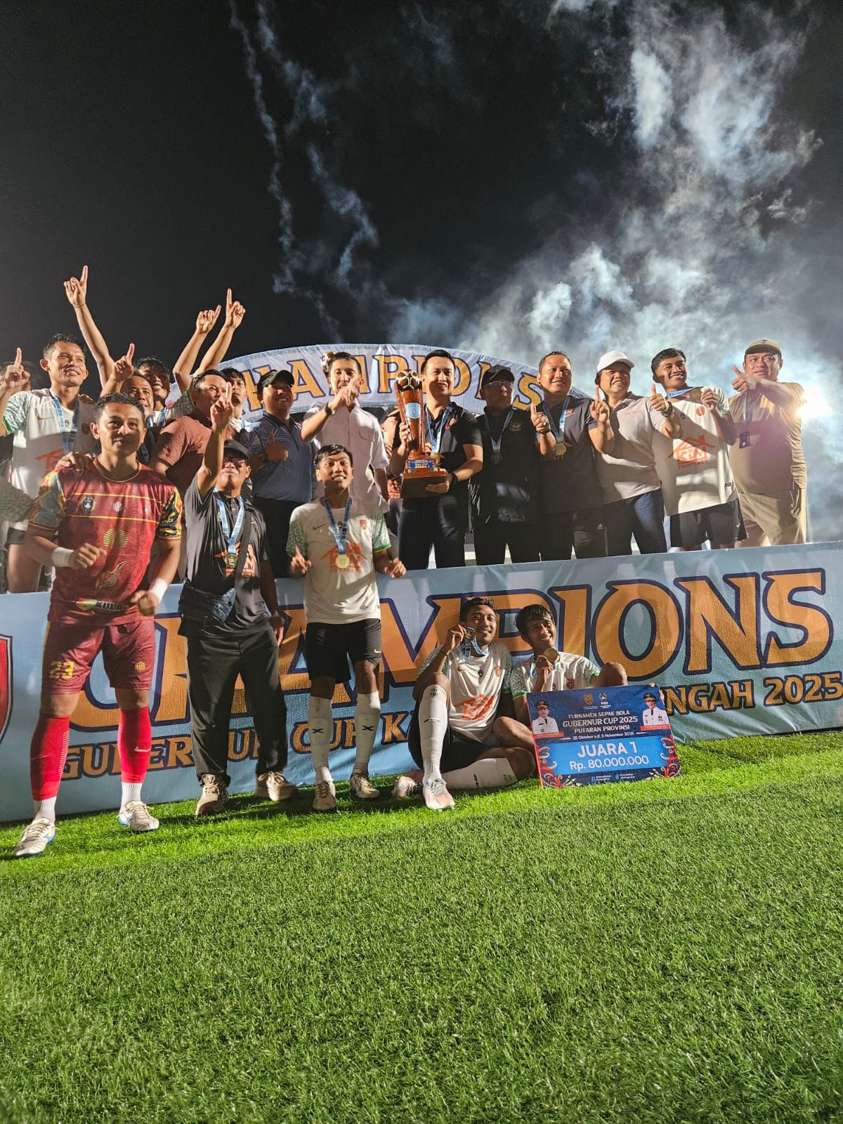 Kobar United Juara Piala Gubernur 2025, Dewan Optimis Kobar Maju Bersama Olahraga