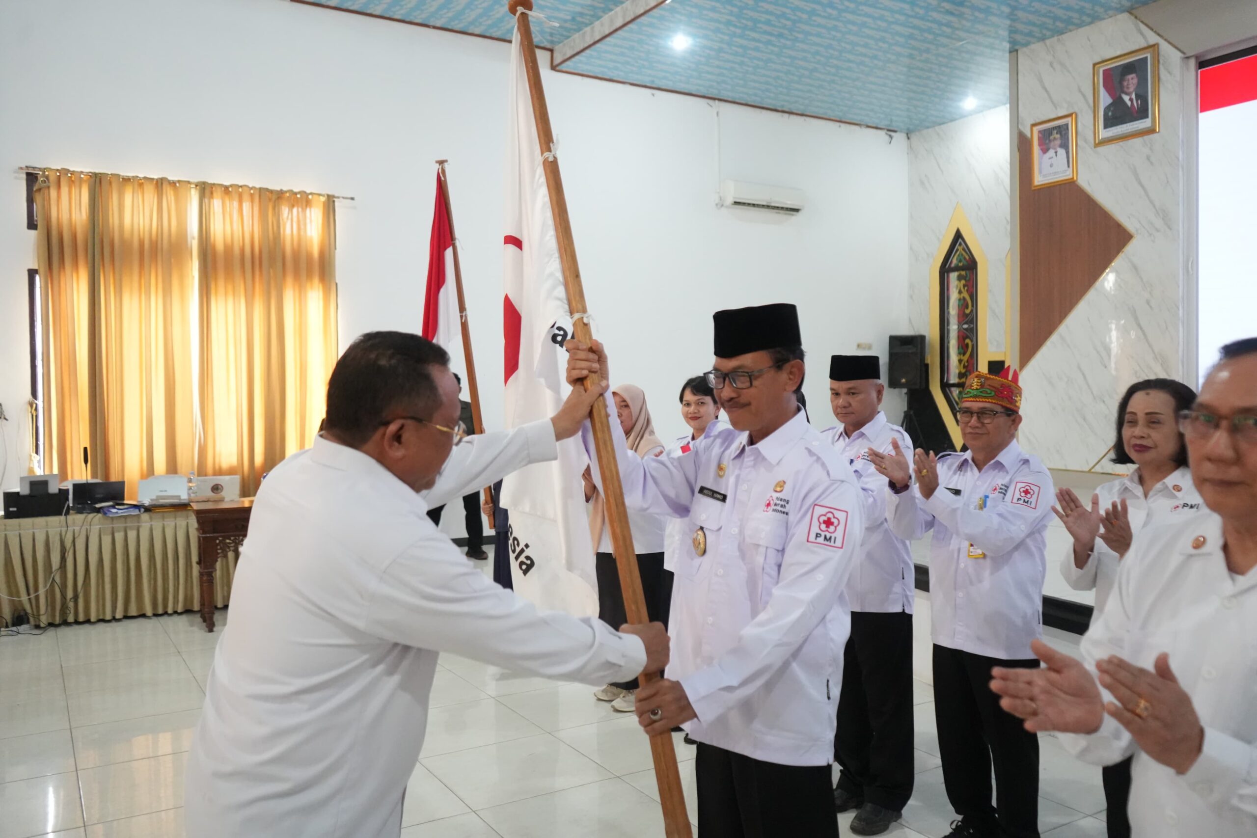 Wabup Abdul Hamid Resmi Pimpin PMI Lamandau, Dorong Penguatan Layanan Kemanusiaan