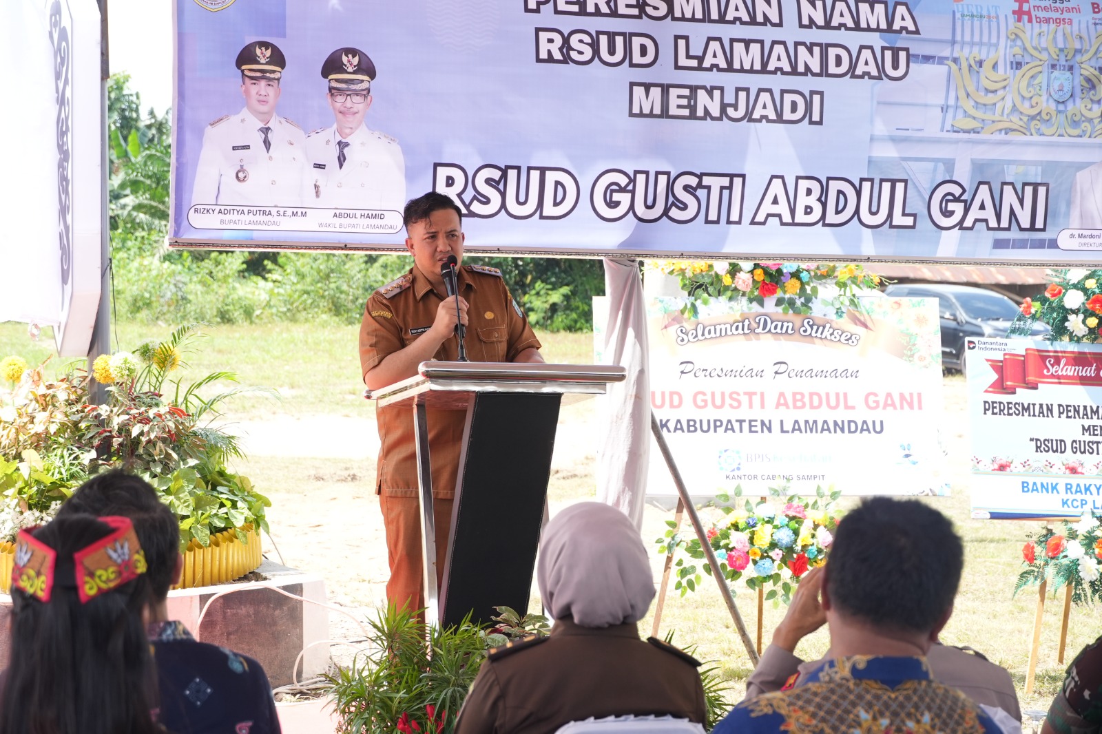 RSUD Lamandau Resmi Berganti Nama Menjadi RS Gusti Abdul Gani, Mengenang Pejuang Lokal dari Kampung Kujan