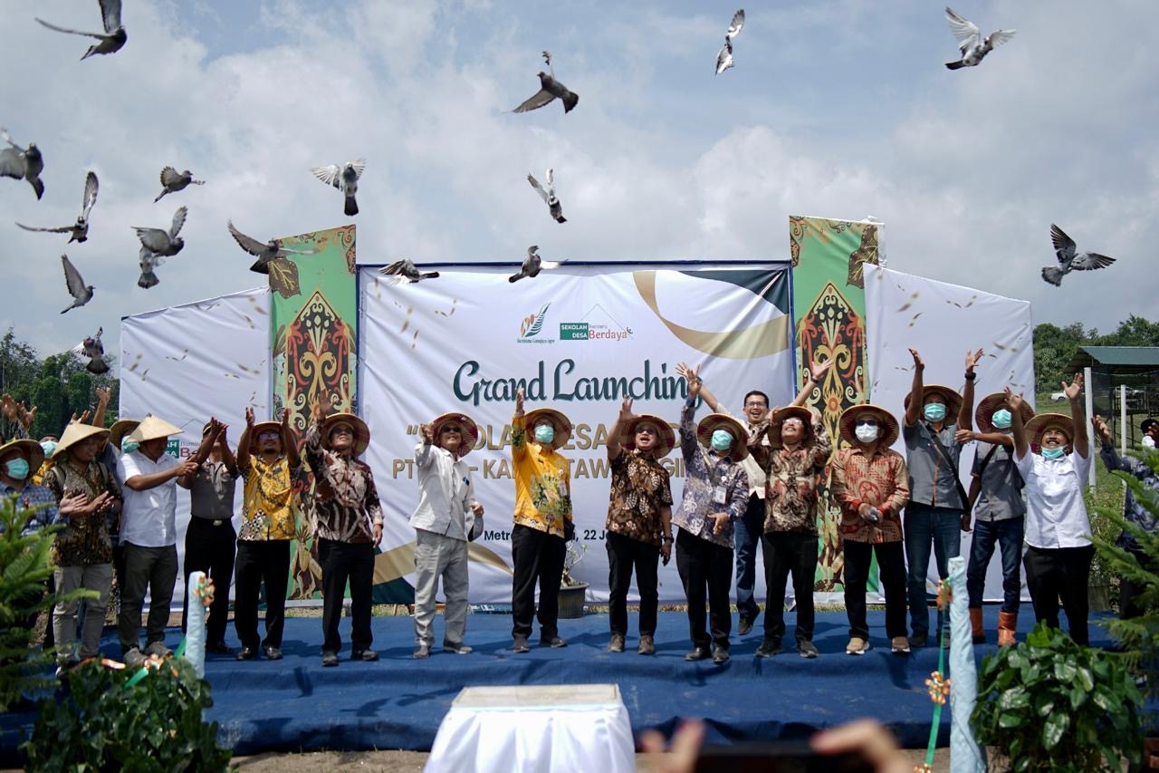 PT BGA Resmikan Sekolah Desa Berdaya di Kotawaringin Barat