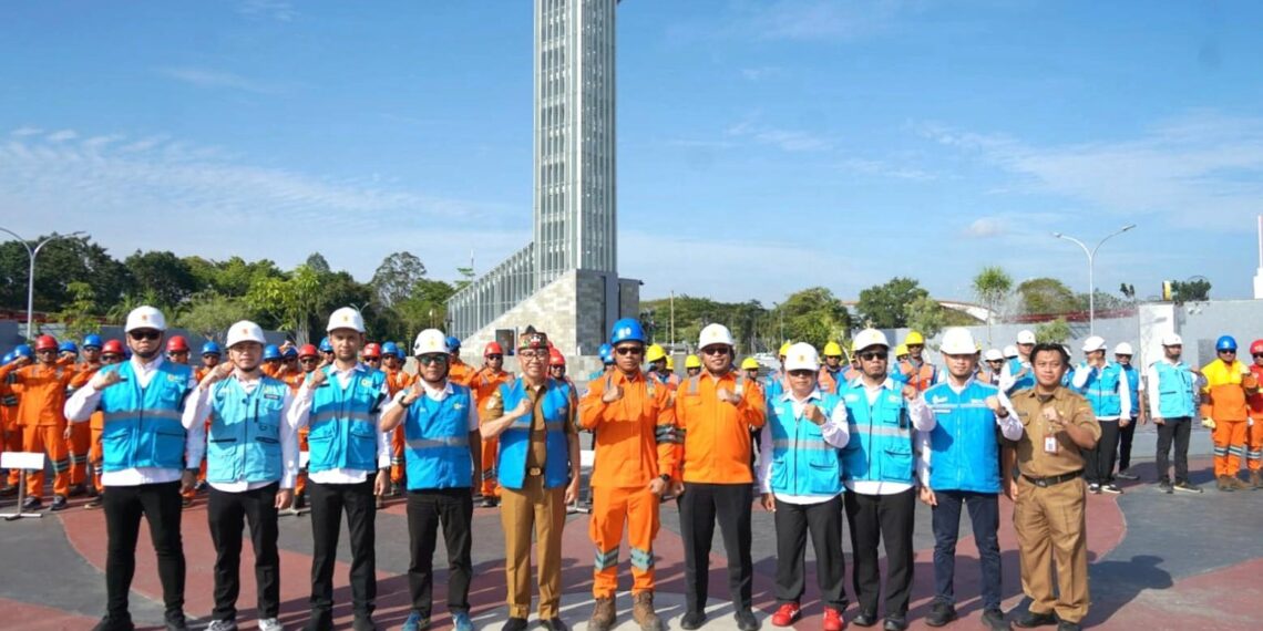 Plt Sekda Kalteng Buka Bakti Karya PDKB PLN UID Kalselteng 2026, Tekankan Keandalan dan Keselamatan Kerja