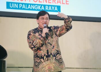 Mahasiswa UIN Palangka Raya Didorong Jadi Motor Ekonomi Kreatif, Stafsus Presiden Yovie Widianto Beri Kuliah Umum