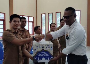 PT SAP dan PT PAN Kumai Salurkan 875 Paket Sembako, Tebar Kepedulian Jelang Idulfitri 1447 H