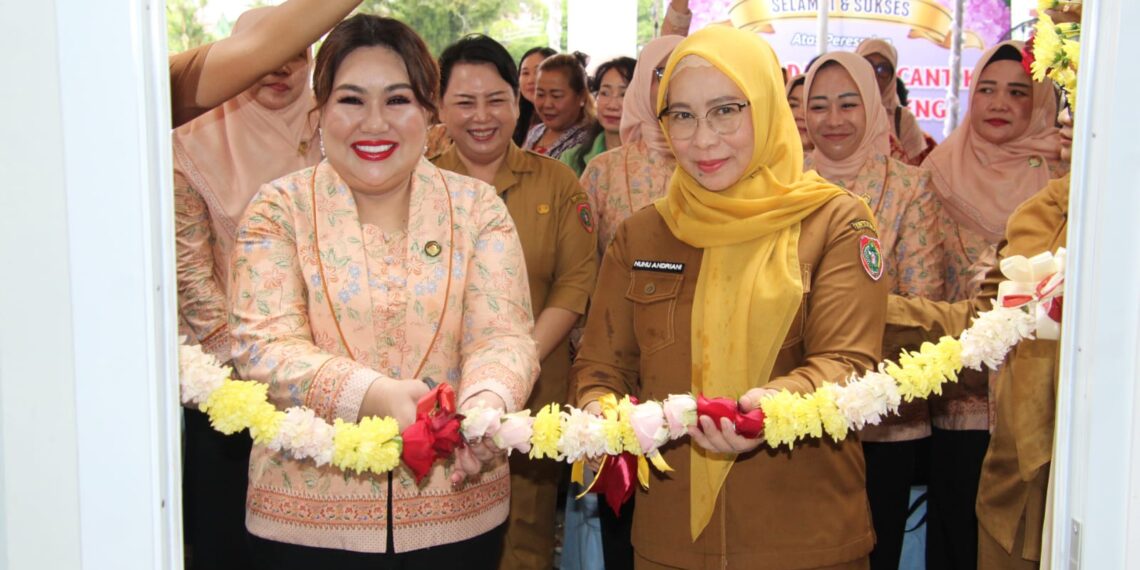 DWP Kalteng Resmikan Galeri dan Kafe Cantik, Wadah Dongkrak Ekonomi Anggota