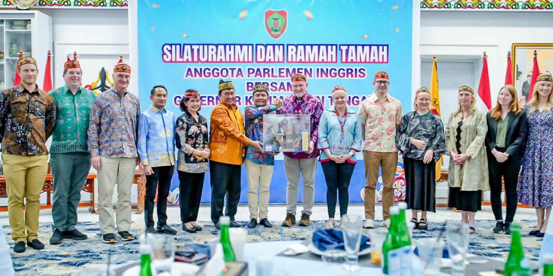 Gubernur Kalteng Terima Parlemen Inggris, Bahas Kerja Sama dan Isu Lingkungan