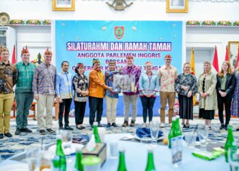 Gubernur Kalteng Terima Parlemen Inggris, Bahas Kerja Sama dan Isu Lingkungan