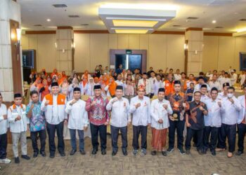 Wagub Kalteng Hadiri Halal Bihalal PKS, Tegaskan Pembangunan Tetap Berjalan di Tengah Penurunan Anggaran