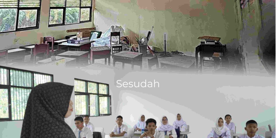 Revitalisasi SMK Negeri 5 Palangka Raya, Siswa Kini Lebih Nyaman dan Semangat Belajar
