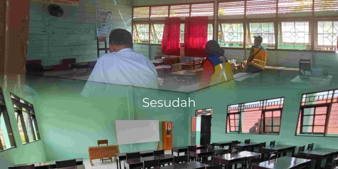 Revitalisasi SMAN 3 Sampit Disambut Antusias, Siswa dan Guru Makin Semangat