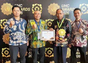 Komitmen Gubernur Kalteng Berbuah UHC Award 2026 Kategori Madya