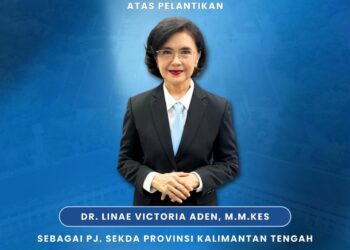 Linae Victoria Aden Resmi Jadi Pj Sekda Kalteng, Gubernur Tekankan Peran Strategis Motor Birokrasi