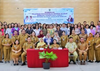 Disdagperin Kalteng Gelar Pelatihan Diversifikasi Produk dan Pengemasan, Dorong Lahirnya Wirausahawan Baru
