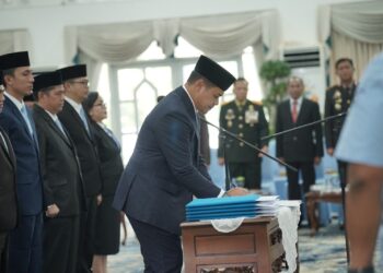 Reza Prabowo Resmi Jadi Kadisdik Kalteng, Siap Prioritaskan Program Kartu Huma Betang