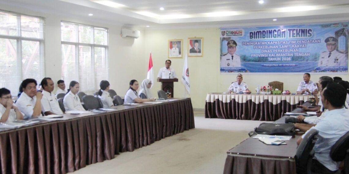 Pemprov Kalteng Tingkatkan Akurasi Data Sawit Rakyat Lewat Bimtek Pendataan Pekebun
