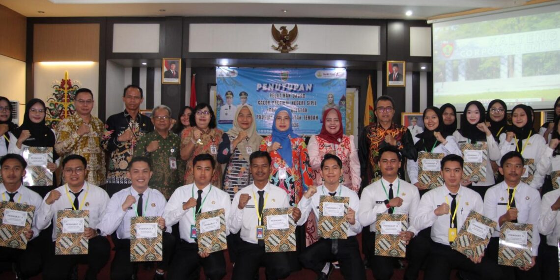 Latsar CPNS Kalteng 2026 Resmi Ditutup, ASN Diminta Jadi Agen Perubahan dan Inovatif
