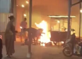 Perempuan Dibakar Mantan Suami di Pangkalan Banteng, Polisi Kejar Pelaku
