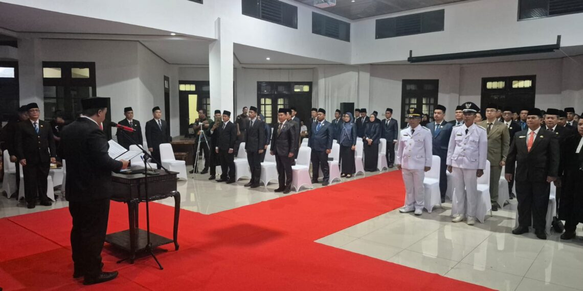 Bupati Lamandau Tegaskan Disiplin dan Loyalitas Jadi Kunci Kinerja Pejabat