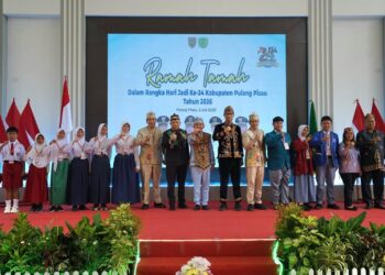 Gubernur Agustiar Sabran Hadiri Ramah Tamah Hari Jadi ke-24 Kabupaten Pulang Pisau