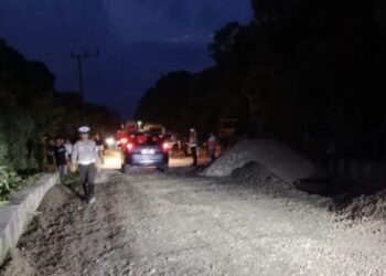Respon Cepat Gubernur Agustiar Sabran, Jalur Kasongan–Kereng Pangi Kembali Bisa Dilintas