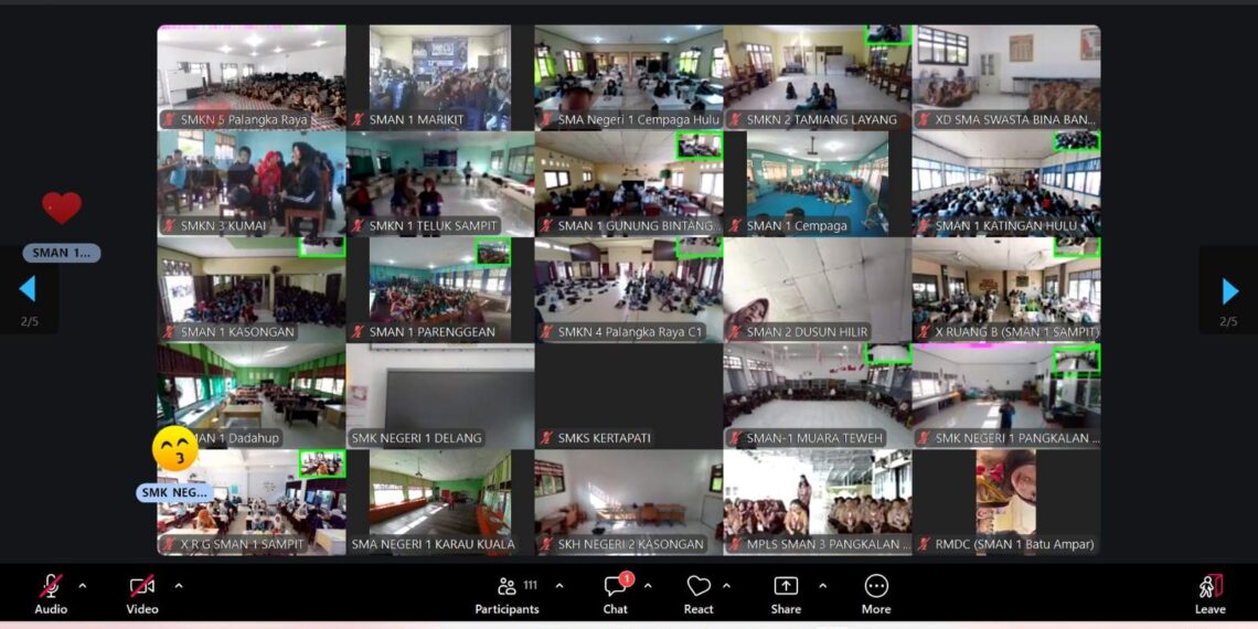 Satgaswil Kalteng Bekali Peserta MPLS dengan Edukasi Anti Radikalisme