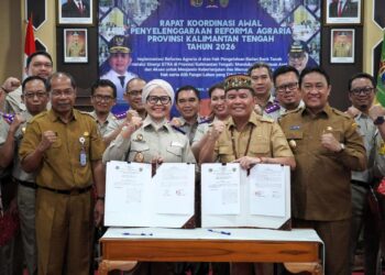 Wagub Kalteng Buka Rakor GTRA 2026, Perkuat Sinergi Wujudkan Reforma Agraria Berkelanjutan