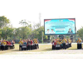 Sekda Kalteng Pimpin Upacara Hari Anak Nasional, Tekankan Perlindungan Anak sebagai Tanggung Jawab Bersama