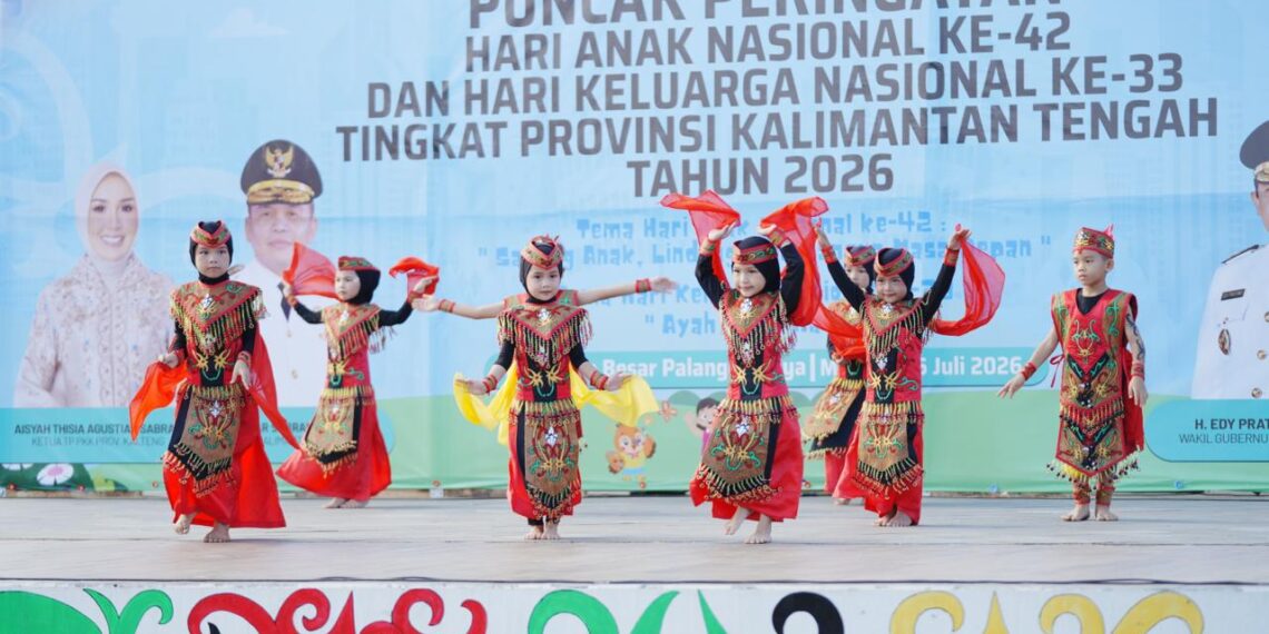 Peringati HAN dan HARGANAS 2026, Pemprov Kalteng Perkuat Perlindungan Anak dan Ketahanan Keluarga