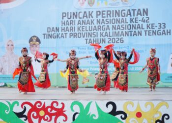 Peringati HAN dan HARGANAS 2026, Pemprov Kalteng Perkuat Perlindungan Anak dan Ketahanan Keluarga