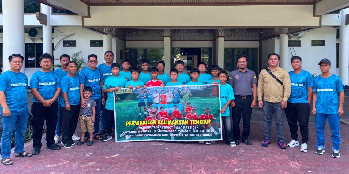 Anki U-12 Kinjil Wakili Kalteng di Piala Presiden 2026, Dilepas Wakil Bupati Kobar