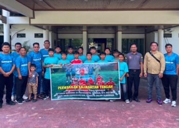 Anki U-12 Kinjil Wakili Kalteng di Piala Presiden 2026, Dilepas Wakil Bupati Kobar