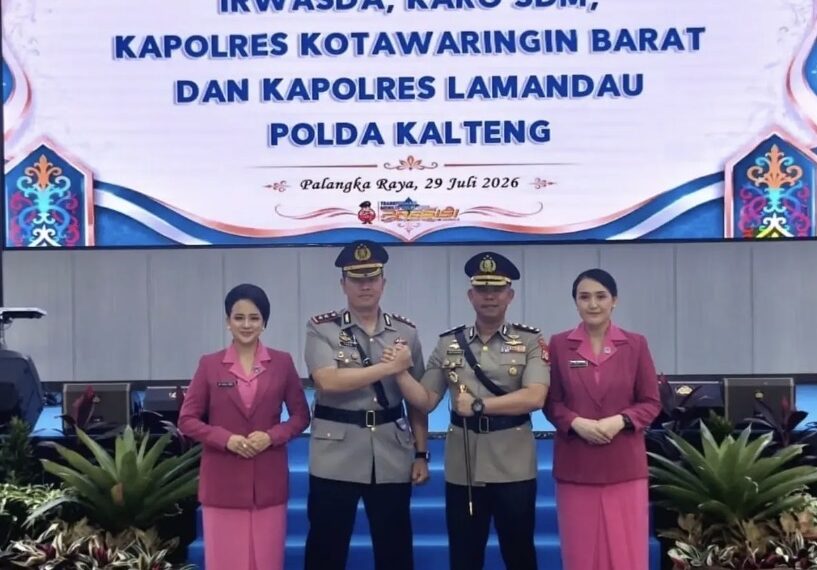 AKBP Joko Handono Resmi Jabat Kapolres Kobar, Gantikan AKBP Theodorus Priyo Santosa