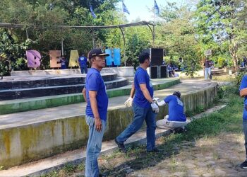Demokrat Gelar Gerakan Langit Biru di Pantai Kubu, Ajak Masyarakat Jaga Kelestarian Lingkungan