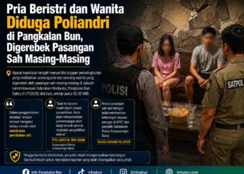 Pria Beristri dan Wanita Diduga Poliandri di Pangkalan Bun, Digerebek Pasangan Sah Masing-Masing