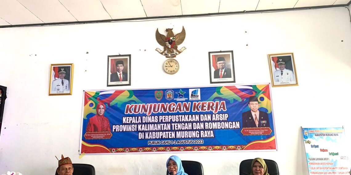 Dispursip Kalteng Gali Program Unggulan Murung Raya