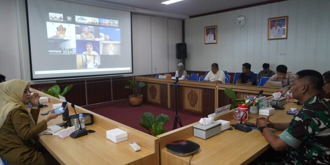 Sahli Yuas Elko Ikuti Rakor Pengendalian Inflasi, Pemprov Kalteng Siapkan Langkah Strategis