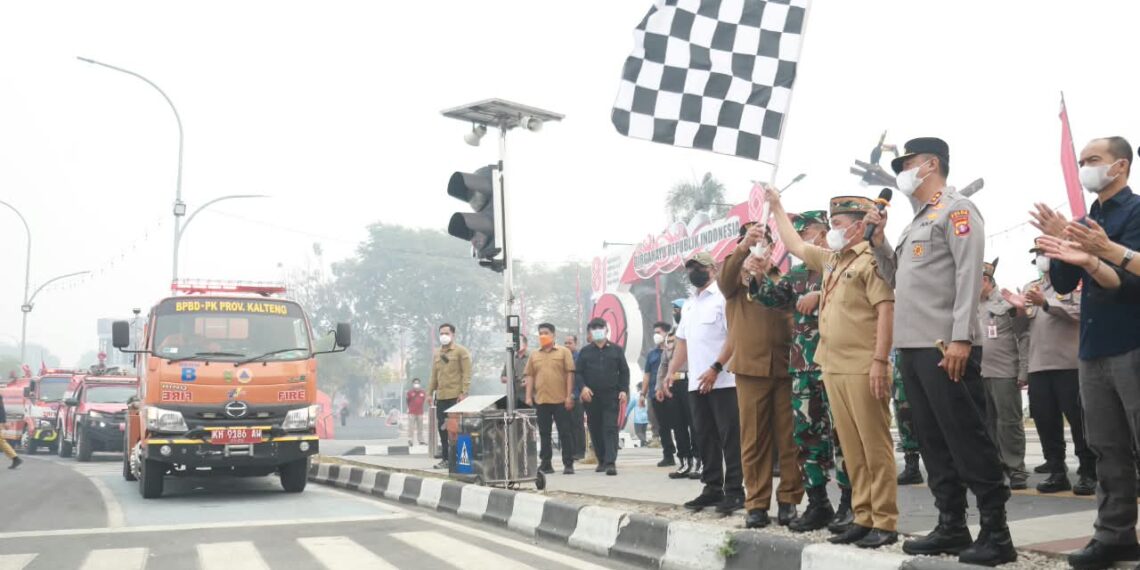 Pemprov Kalteng Tetapkan Status Tanggap Darurat Karhutla, ASN dan Relawan Dikerahkan