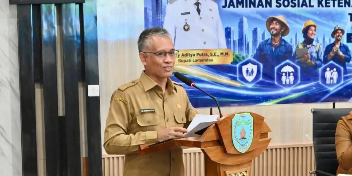 Pemkab Lamandau Perluas Perlindungan Pekerja, Instruksi Bupati 2026 Mulai Disosialisasikan