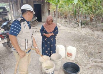 Pemprov Kalteng Salurkan 122.600 Liter Air Bersih untuk Warga Terdampak Kekeringan